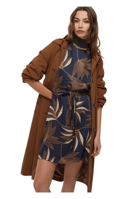 abito in raso chiffon stampato finito crinckle box every day Emme Marella | FISICA005